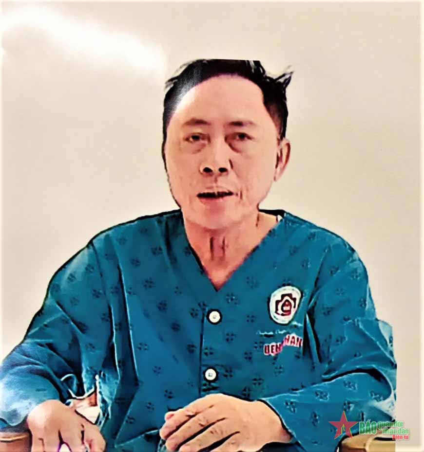 Đối tượng Nguyễn Huy Hương giả danh Thiếu tướng tình báo Quân đội.