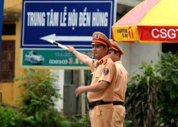 Phân luồng từ xa bảo đảm TTATGT dịp giỗ Tổ Hùng Vương - Lễ hội Đền Hùng năm Giáp Thìn 2024